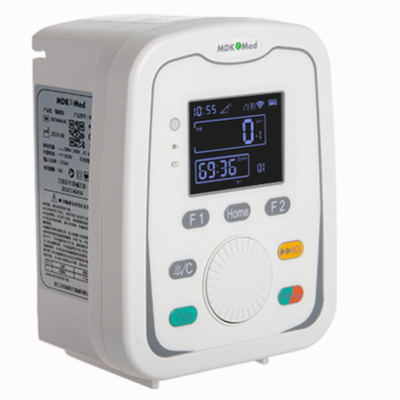 CE / ISO 승인된 병원 주입 펌프 0.1-1800ml/h 흐름 속도